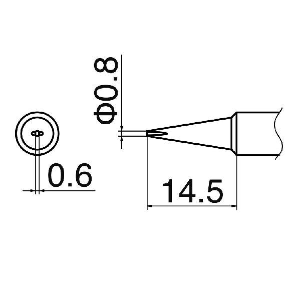 Lötspitze Serie T18, Format C2-Beschreibung lesen