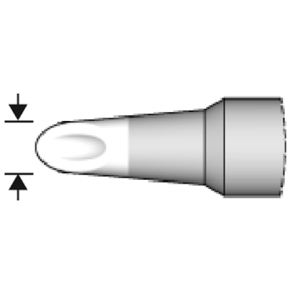 Lötspitze Serie C245 Sondertypen, C245764/ Ø0,5 mm, Fine Pitch-Beschreibung lesen