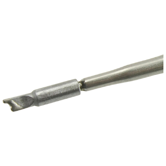 JBC Soudering Tip Series C210, formulaire spécial, C210029 / Ø 1,5 mm, gorge creuse, arrondie-Lire la description