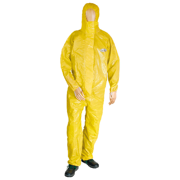Protection d'Asatex Chemicals All Flame -Ttrardant, Type 3/4/5/6, taille xxl, jaune-Leggi tutto