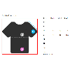 ESD-T-Shirt, Größe XL, Farbe schwarz ESD-T-Shirt, Größe XL, Farbe schwarz