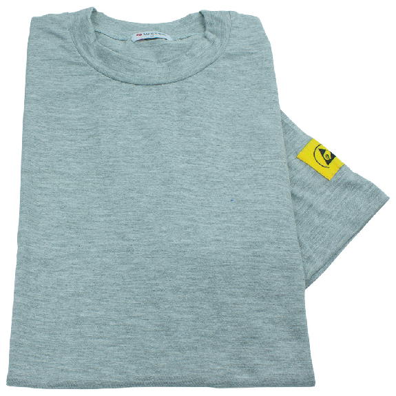 ESD-T-Shirt, S, blau-Beschreibung lesen