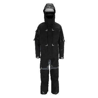 Overall Stratos Bluefin EN 343, schwarz/grau, Größe 50-Beschreibung lesen