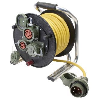 Leitungsroller 400 V, 16 A, CEE, CEE 5-pol-Beschreibung lesen