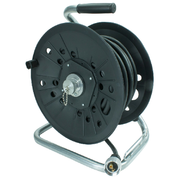 Leitungsroller für Kleinspannung, 25 m, DIN 14690, 42V, 30A-Beschreibung lesen