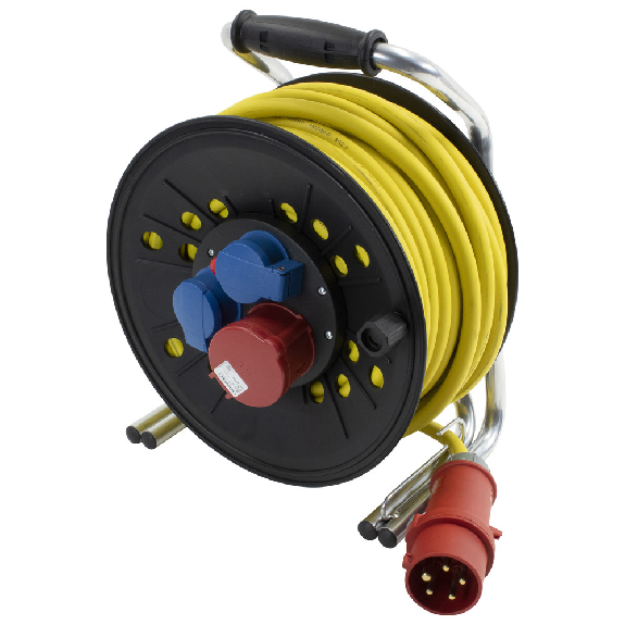 Leitungsroller Feuerwehr, nach ÖBFV, 230 V/400 V, 16 A-Beschreibung lesen