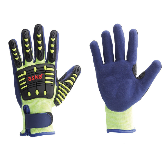 THL-Handschuh Revival, EN 388, CAT II, Größe 8, blau-Beschreibung lesen