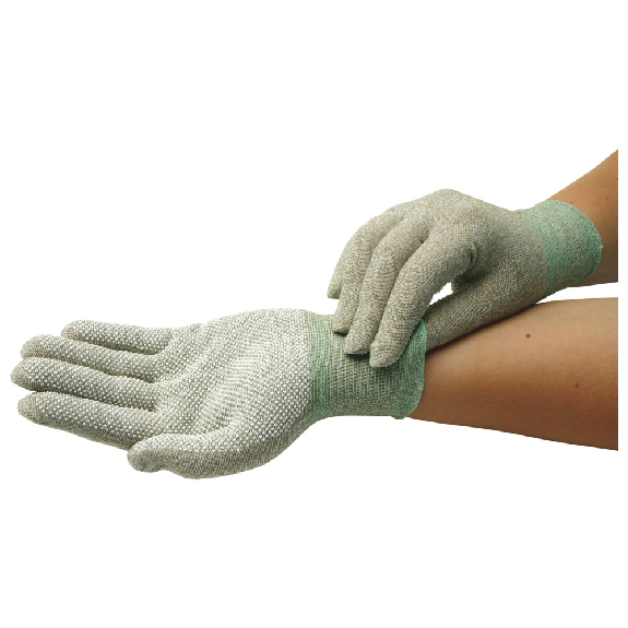 ESD-Handschuhe, PVC-Micro-Noppen, L ESD-Handschuhe, PVC-Micro-Noppen, L-Beschreibung lesen