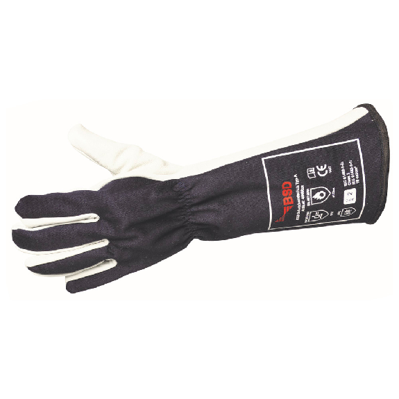 Schhandschuh Typ A, Klasse 2, 395 kJ, HRC 2, 18,0 cal/cm², Größe 9 Schhandschuh Typ A, Klasse 2, 395 kJ, HRC 2, 18,0 cal/cm², Größe 9-Beschreibung lesen