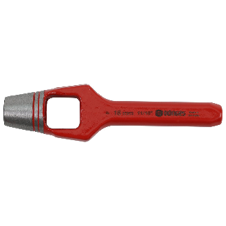 locheisen nach DIN 7200 A, rot lackiert, Durchmesser 17 mm-Beschreibung lesen