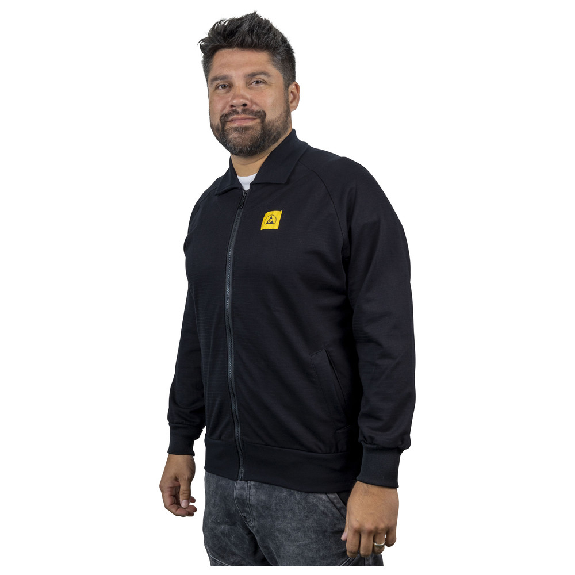 ESD-Sweatjacke, M, schwarz ESD-Sweatjacke, M, schwarz-Beschreibung lesen
