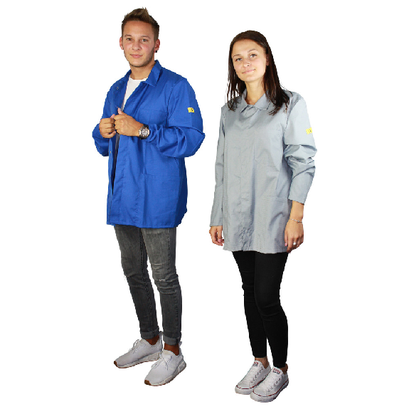 WETEC ESD-T-shirt, 2xl, Blau-Leggi tutto