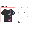 ESD-Polo-Shirt, mit grauem Kragen, L, blau
