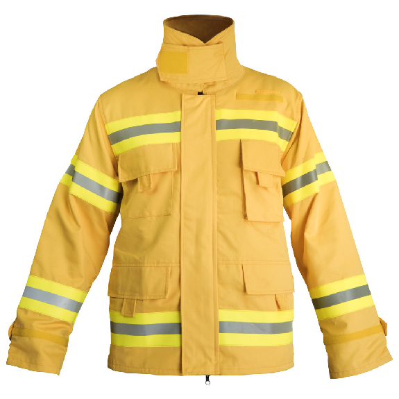 Waldbrand-Jacke EN15614, 1-lagig mit Innenfutter, Größe M-Beschreibung lesen