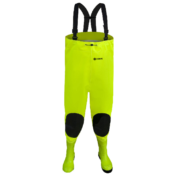 Wathose Hi-Vis mit S5 Sicherheitsstiefel, Größe 40-Beschreibung lesen