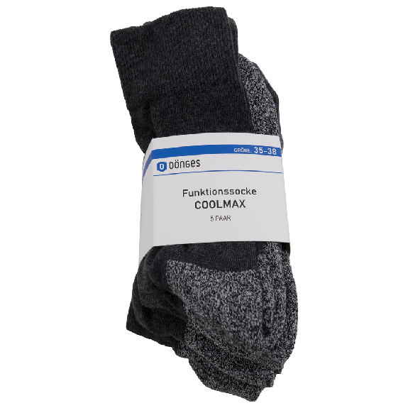Dönges Cotton Sock Business, Gris, Taille 47-50-Leggi tutto
