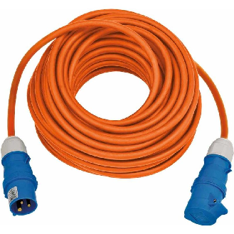 Alargador eléctrico IP44 H07RN-F 3G con clavijas y conectores CEE 230V/16A 1167650625-Leer más