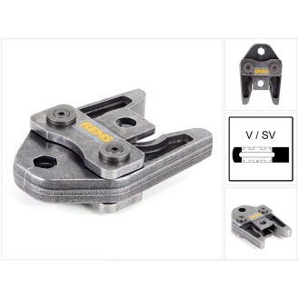 REMS Pressbacke Presszange Standard V15 ( 570115 ) für ROMAX 4000 / Akku Press ACC etc-Beschreibung lesen