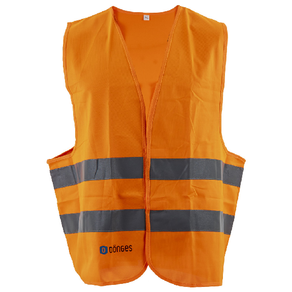 Warnweste EN ISO 13688, EN ISO 20471, leuchtorange, ohne Aufdruck Warnweste EN ISO 13688, EN ISO 20471, leuchtorange, ohne Aufdruck-Beschreibung lesen