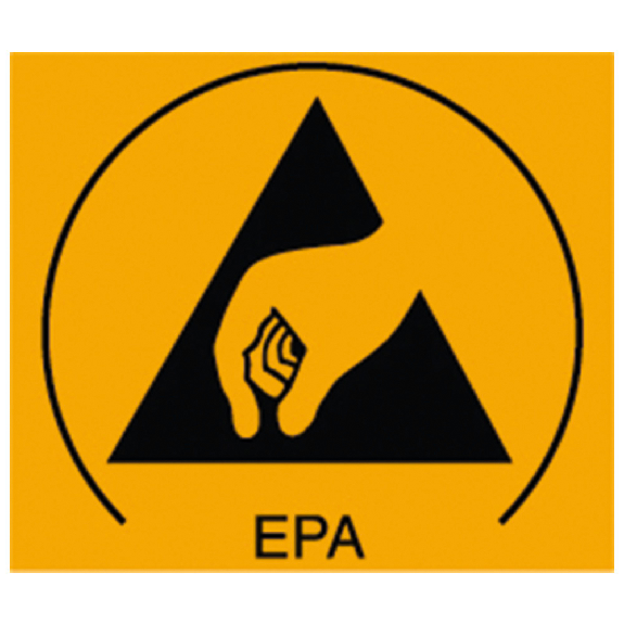EPA-Aufkleber, ESD EPA-Aufkleber, ESD-Beschreibung lesen