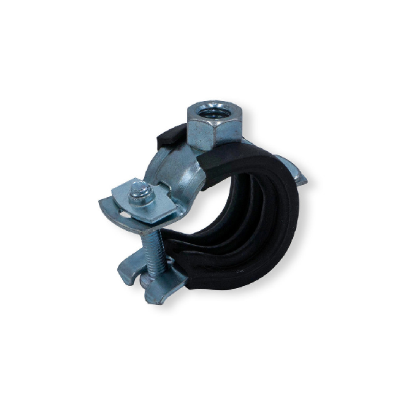 Gelenk Rohrschelle mit Kippschraube + Schallsch für Rohr, Größe 16 - 19 mm Gelenk Rohrschelle mit Kippschraube + Schallsch für Rohr, Größe 16 - 19 mm-Beschreibung lesen