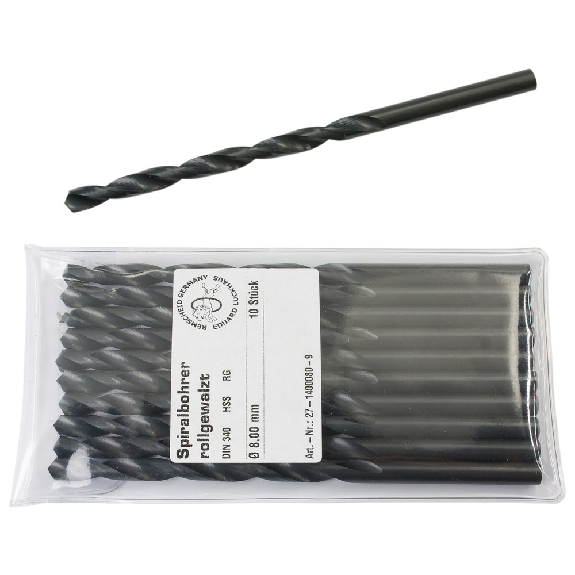 HSS-Spiralbohrer lang, DIN 340N, Ø 6,0 mm HSS-Spiralbohrer lang, DIN 340N, Ø 6,0 mm-Beschreibung lesen