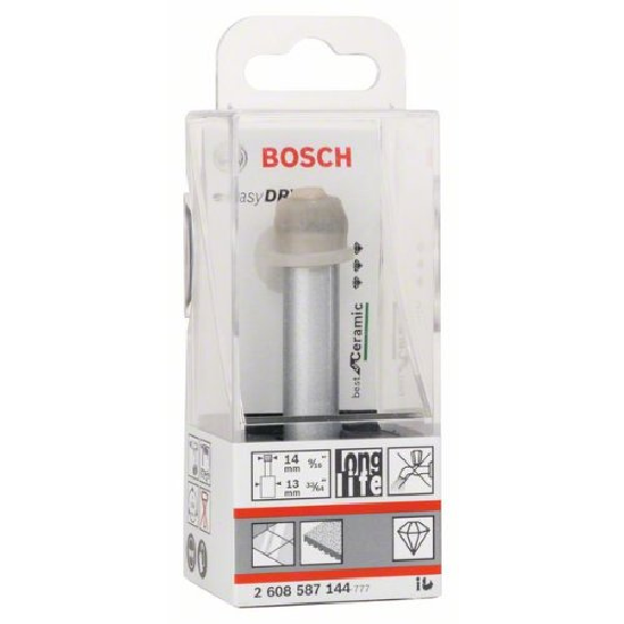 Diamanttrockenbohrer Easy Dry Best for Ceramic, 14 x 33 mm-Beschreibung lesen