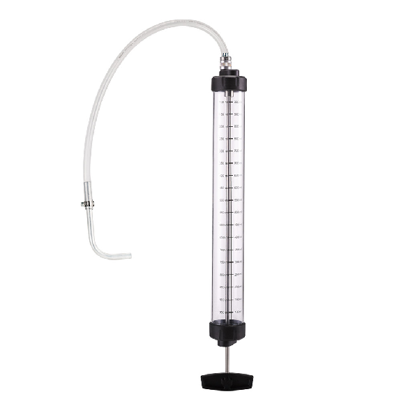 Saug- und Druckspritze 1000 ml, PVCU-Behälter transparent-Beschreibung lesen