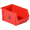 Sichtlagerkasten ESD IDP-STAT 175 x 100 x 75 mm rot