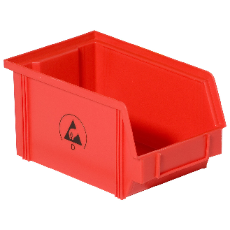 IDP-STAT-Sichtlagerkasten ESD 350 x 200 x 145 mm-Beschreibung lesen
