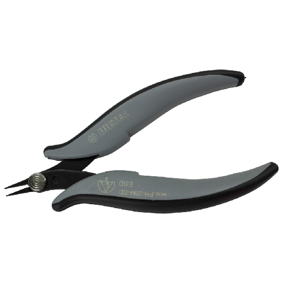 Spitzzange, Greifflächen glatt, 0,5 mm-Beschreibung lesen