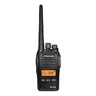 Dynascan R-58 Walkie PMR-446 Profesional-Leer más