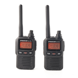 Dynascan AD-09+ Plus pareja walkies PMR-446 con maletín-Leer más