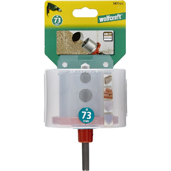 1 Dring Corona Sierra revêtu de tungstène carburo Ø 73 mm 1 Dring Corona Sierra revêtu de tungstène carburo Ø 73 mm-Lire la description