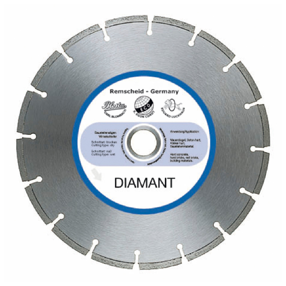 Diamant-Trennscheibe, 230 x 2,4 mm, alle Baumaterialien-Beschreibung lesen