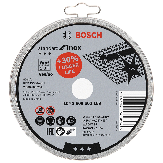 Trennscheibe Standard for Inox-o, gerade, 115 x 1 mm-Beschreibung lesen