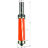 Fresa para recortar con rodamiento HW S:12 D:19x50.8 rh