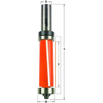 Fresa para recortar con rodamiento HW S:12 D:19x50.8 rh-Leer más