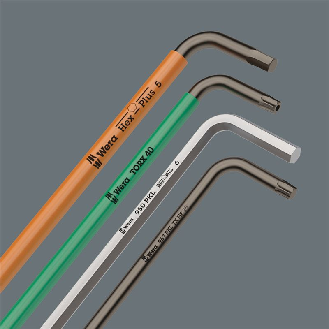 Llave acodada con función de sujeción larga 967 XL HF TORX 30 --Leer más