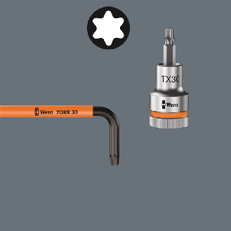 Llave acodada con función de sujeción larga 967 SXL HF TORX 10 --Leer más
