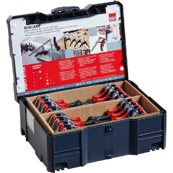 Bessey Hightech-Hebelzwinge KliKlamp Systainer KLI-S Bessey Hightech-Hebelzwinge KliKlamp Systainer KLI-S-Beschreibung lesen