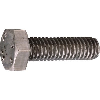 Vis métaux inox tête 6 pans  - Vendu par: 200 | D (mm): 5 | L (mm): 40 | S (mm): 8 | k (mm): 3.5