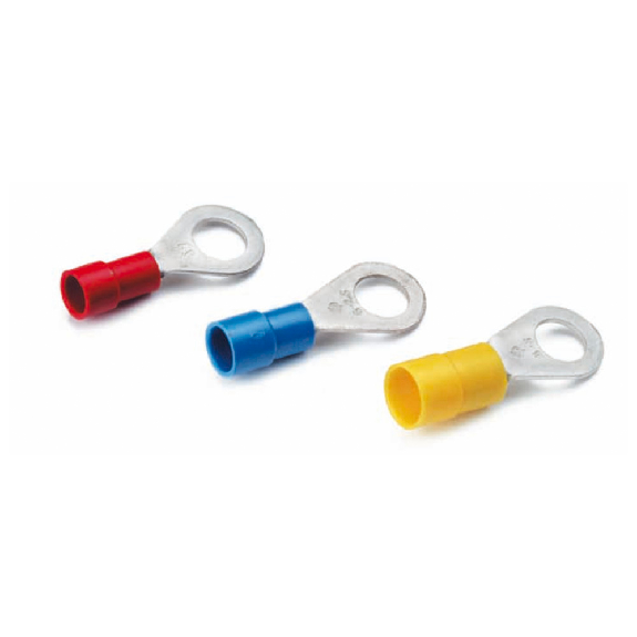 CIMCO ISOLIED SPRESSING Cable Chaussures, Ring Forme Cu, isolé, DIN 46237 - 4-6qmm M6 Jaune,-Leggi tutto