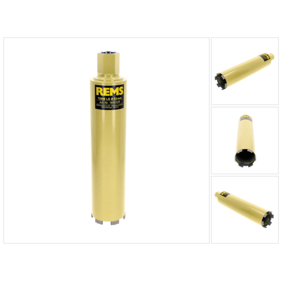 Trocken-Diamant-Bohrkronen TDKB / Mikro-Impuls-Technik / UNC 1 1/4, Größe 82 x 320 mm-Beschreibung lesen