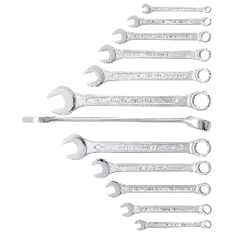 Ringmaulschlüssel-Satz, DIN 3113-A, 12-teilig, 6-22 mm-Beschreibung lesen
