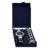 Exact SE Set HSS M3 - M12 Schneideisensatz 8 tlg. 25 mm ( 70418 ) HSS Stahl
