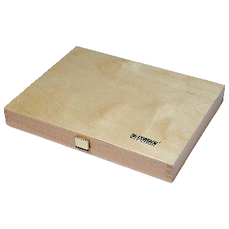 Stechbeitel Set mit Holzheften im Holzkoffer, 6-teilig-Beschreibung lesen