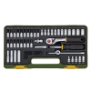 Proxxon Steckschlsselsatz mit Knppelratsche, 1/4" (50-teilig)