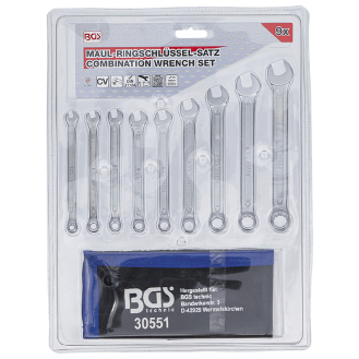 Ring-Maulschlüssel-Satz SW 4-10 mm 9-tlg.-Beschreibung lesen