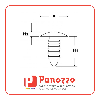 RIVETTO IN PLASTICA AD ALBERO CON LAMELLE 4.90 X2.4-7.4mm. Prezzo multiplo di 100 pz. - Nero